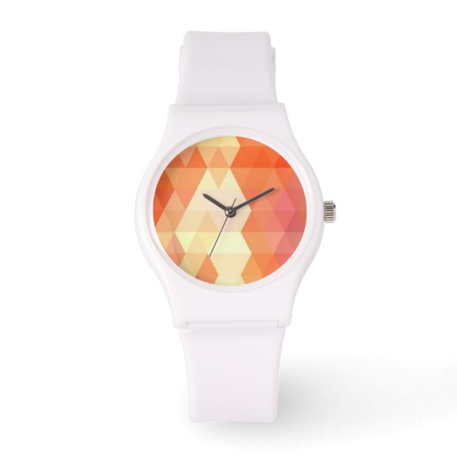 Geometrisch patroon 1 horloge (Voorkant)