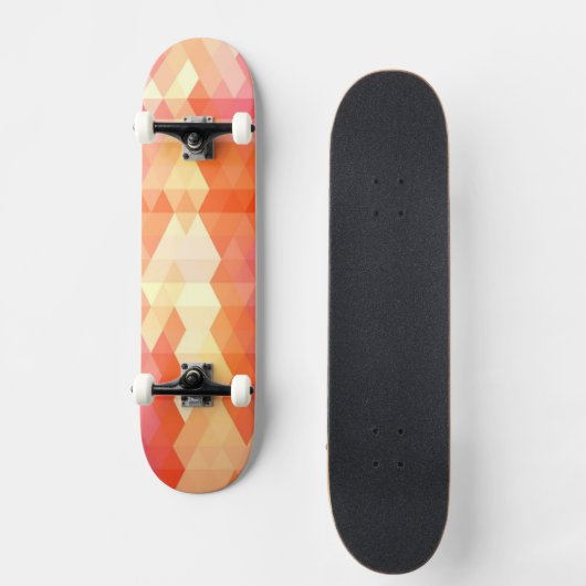 Geometrisch patroon 1 persoonlijk skateboard (Voorkant)