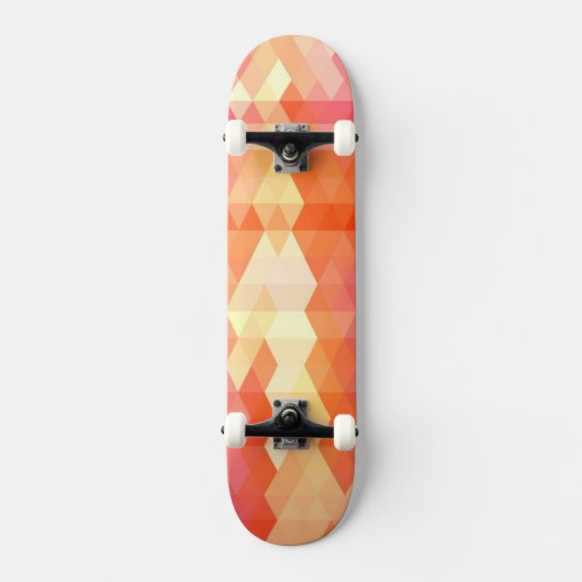 Geometrisch patroon 1 persoonlijk skateboard (Voorkant)