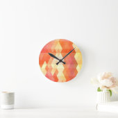 Geometrisch patroon 1 ronde klok (Huis)