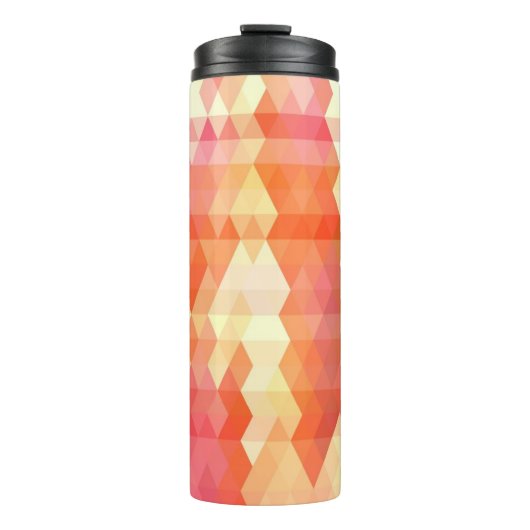 Geometrisch patroon 1 thermosbeker (Voorkant)