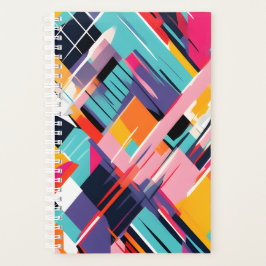  geometrisch patroon 2024 planner