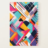 geometrisch patroon 2024 planner (Achterkant)