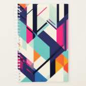 geometrisch patroon 2024 planner (Voorkant)