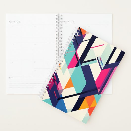 geometrisch patroon 2024 planner (Display)