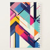 geometrisch patroon 2024 planner (Achterkant)