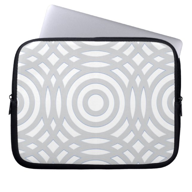 Geometrisch patroon 22 laptop sleeve (Voorkant)