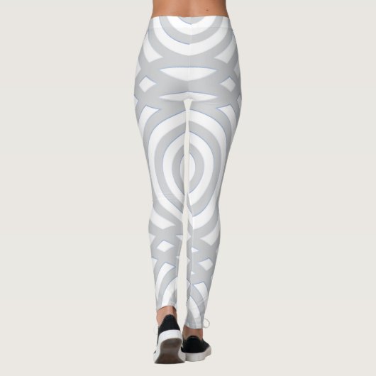 Geometrisch patroon 22 leggings (Achterkant)