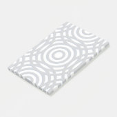 Geometrisch patroon 22 post-it® notes (Schuin)