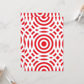 Geometrisch patroon 23 kaart (Voorkant / Achterkant in situ)