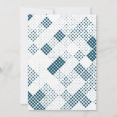 Geometrisch patroon 24 aankondiging (Achterkant)