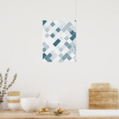 Geometrisch patroon 24 poster (Keuken)