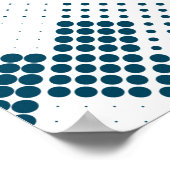 Geometrisch patroon 24 poster (Hoek)