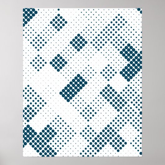 Geometrisch patroon 24 poster (Voorkant)