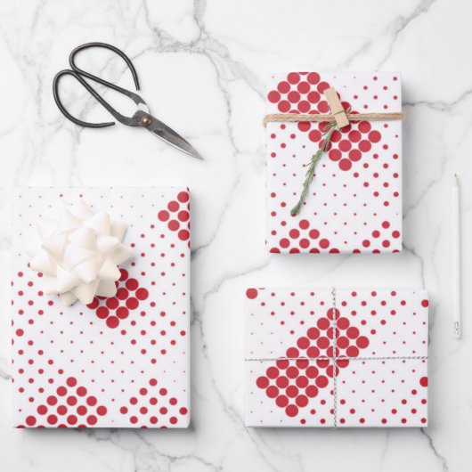 Geometrisch patroon 25 inpakpapier vel (Voorkant)