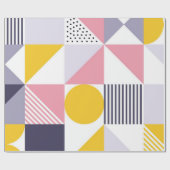 Geometrisch patroon 26 cadeaupapier (Vlak)