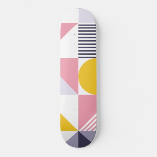 Geometrisch patroon 26 persoonlijk skateboard (Voorkant)