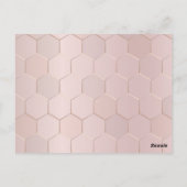 Geometrisch patroon 27 briefkaart (Achterkant)