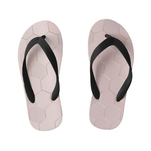 Geometrisch patroon 27 kinder teenslippers (Voetbed)