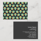 Geometrisch patroon 280514(1) visitekaartje (Voorkant / Achterkant)