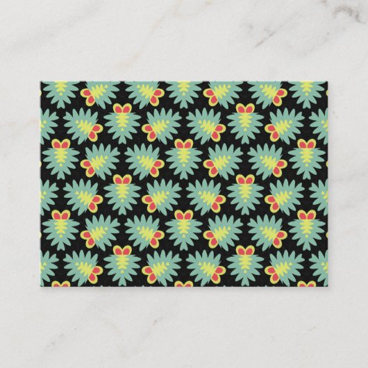 Geometrisch patroon 280514(1) visitekaartje (Voorkant)