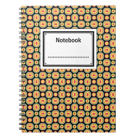 Geometrisch patroon 280514(2) notitieboek (Voorkant)