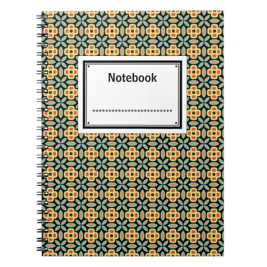 Geometrisch patroon 280514(3) notitieboek (Voorkant)