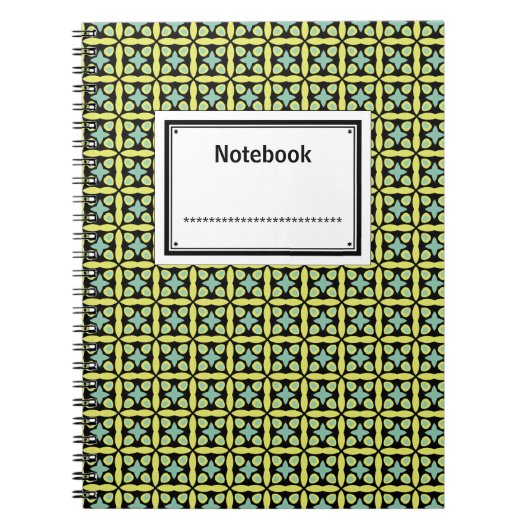 Geometrisch patroon 280514(4) notitieboek (Voorkant)