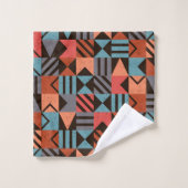 Geometrisch patroon 28 bad handdoek (Wasdoekje)