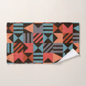 Geometrisch patroon 28 bad handdoek (Handdoek)