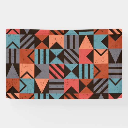 Geometrisch patroon 28 spandoek (Horizontaal)