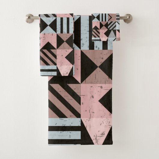 Geometrisch patroon 29 bad handdoek (Insitu)
