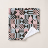 Geometrisch patroon 29 bad handdoek (Wasdoekje)