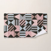 Geometrisch patroon 29 bad handdoek (Handdoek)