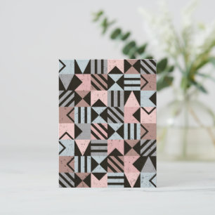 Geometrisch patroon 29 briefkaart