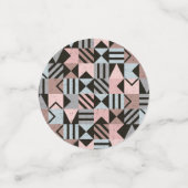 Geometrisch patroon 29 confetti (Kleine voorkant)