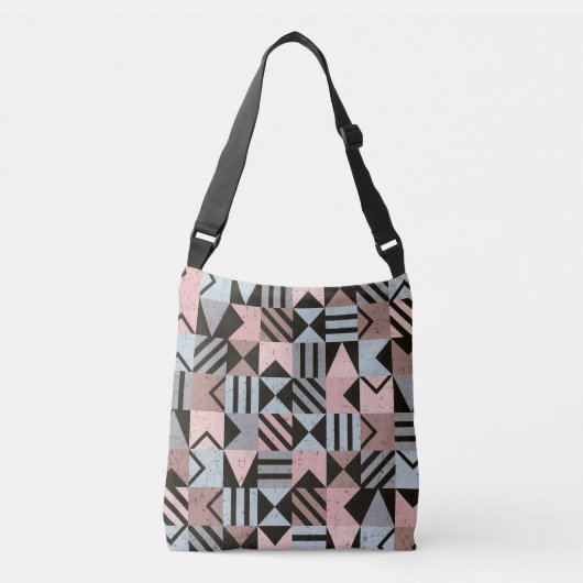 Geometrisch patroon 29 crossbody tas (Voorkant)