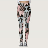Geometrisch patroon 29 leggings (Voorkant)