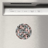 Geometrisch patroon 29 magneet (Insitu (Vaatwasser))