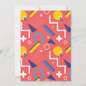 Geometrisch patroon 2 bedankkaart (Voorkant)