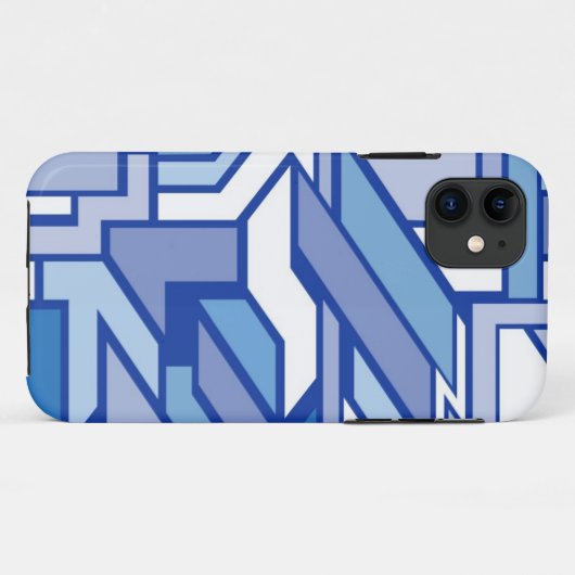 Geometrisch patroon 2 Case-Mate iPhone case (Achterkant (horizontaal))