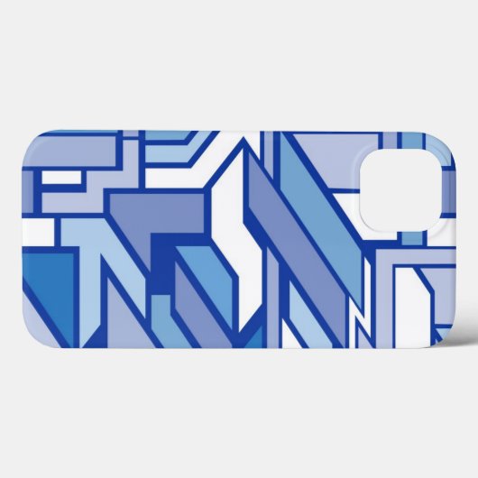 Geometrisch patroon 2 Case-Mate iPhone case (Achterkant (horizontaal))