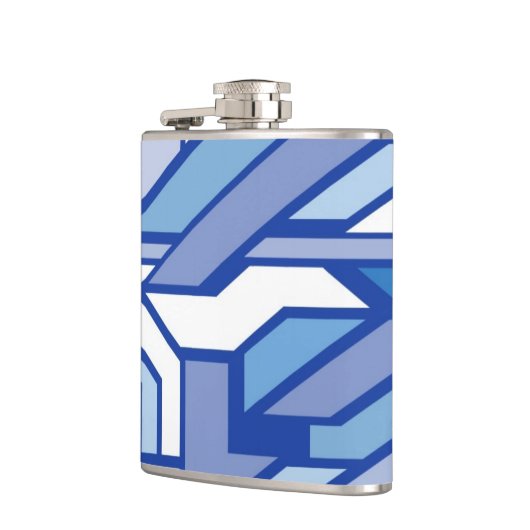 Geometrisch patroon 2 heupfles (Links)