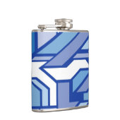 Geometrisch patroon 2 heupfles (Rechts)