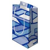 Geometrisch patroon 2 klein cadeauzakje (Voorkant Gekanteld)