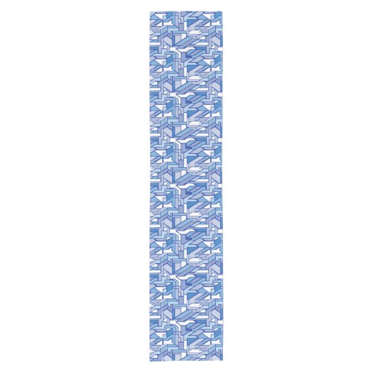 Geometrisch patroon 2 korte tafelloper (Voorkant)