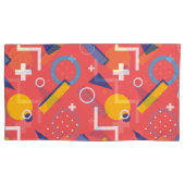 Geometrisch patroon 2 kussensloop (Voorkant)