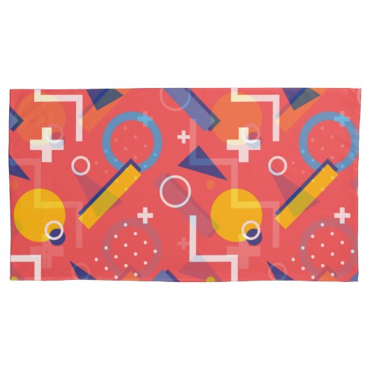 Geometrisch patroon 2 kussensloop (Voorkant)