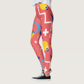 Geometrisch patroon 2 leggings (Links)