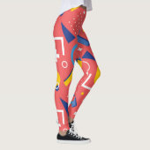 Geometrisch patroon 2 leggings (Rechts)